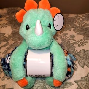 Dinosaur Plush & Blanket